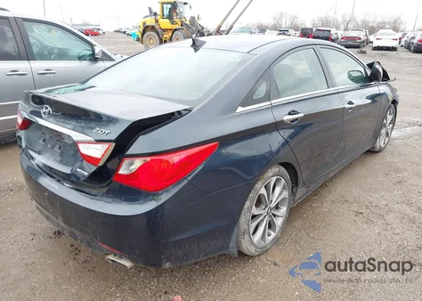 2013 Hyundai Sonata Limited 2.0T из США, поврежденный, VIN 5NPEC4AB2DH611967
